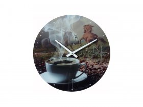 Часы интерьерные NT529 в Кудряшовском - kudryashovskij.mebel-nsk.ru | фото