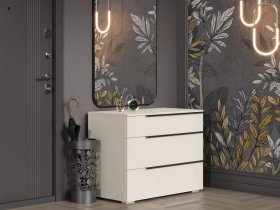 Комод с 3 ящиками Айри КМ-001 (кашемир) в Кудряшовском - kudryashovskij.mebel-nsk.ru | фото
