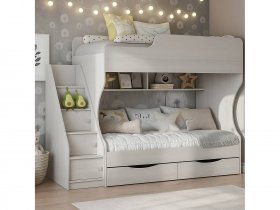 Кровать двухъярусная Каприз-22 КПР.22 в Кудряшовском - kudryashovskij.mebel-nsk.ru | фото