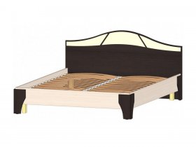 Кровать двуспальная 1,6 м Верона (Линаура) в Кудряшовском - kudryashovskij.mebel-nsk.ru | фото