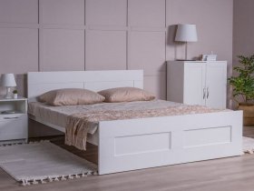 Кровать двуспальная 1,6м Сириус в Кудряшовском - kudryashovskij.mebel-nsk.ru | фото