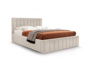 Кровать мягкая 1,6 Вена стандарт, вар.2 в Кудряшовском - kudryashovskij.mebel-nsk.ru | фото