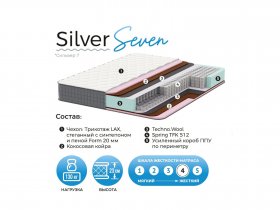 Матрас Silver Seven в Кудряшовском - kudryashovskij.mebel-nsk.ru | фото