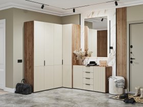Модульная прихожая Соната в Кудряшовском - kudryashovskij.mebel-nsk.ru | фото