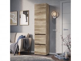 Пенал ПН-03 Энигма (венге/дуб каньон) в Кудряшовском - kudryashovskij.mebel-nsk.ru | фото