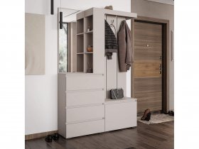 Прихожая Люмо ПР-01 в Кудряшовском - kudryashovskij.mebel-nsk.ru | фото