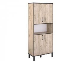 Шкаф для документов Шк050.0 Гермес лофт (дуб крафт серый) в Кудряшовском - kudryashovskij.mebel-nsk.ru | фото