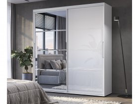 Шкаф-купе Крафт-6 2,0м (белый) в Кудряшовском - kudryashovskij.mebel-nsk.ru | фото