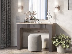 Стол туалетный СТ-02 Кассандра (дуб смоки/MF14) в Кудряшовском - kudryashovskij.mebel-nsk.ru | фото